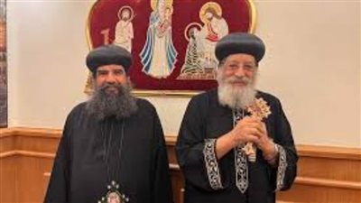 البابا تواضروس يستقبل أسقف أبنوب والفتح وأسيوط الجديدة