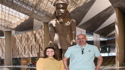 وزيرة الهجرة تلتقي جون المصري أحد أهم المؤثرين على مواقع التواصل الاجتماعي من المصريين بالخارج