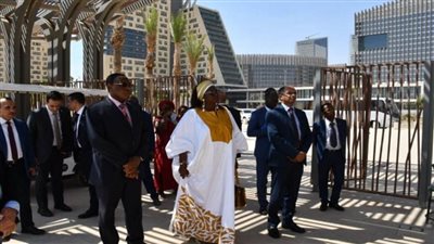 وزيرة الإسكان الكاميرونية تزُور العاصمة الإدارية الجديدة (صور)