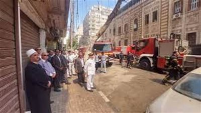 الأوقاف تعلن مصير الحجج والمستندات بعد حريق مبني الوزارة بوسط القاهرة