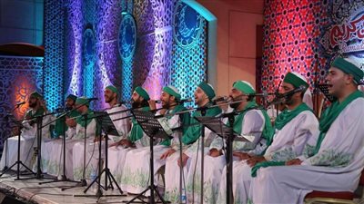 فى ختام فعاليات مهرجان الاوبرا الصيفى.. الحضرة تحتفل بعيدها الثامن على المكشوف 