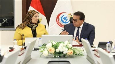 وزيرا الصحة والتضامن يناقشان التعاون المشترك لتكامل الخدمات الصحية والاجتماعية للمواطنين (صور)