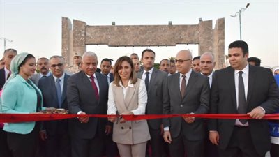 وزيرة الثقافة تفتتح معرِض السويس للكتاب في دورته الأولى بمشاركة 40 ناشرًا