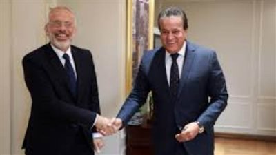 عبد الغفار يستقبل السفير اليوناني بمصر لبحث سبل التعاون في مختلف المجالات الصحية