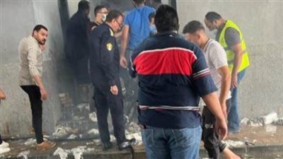 إصابة 3 أشخاص باختناق في حريق مخزن أدوية بالإسماعيلية