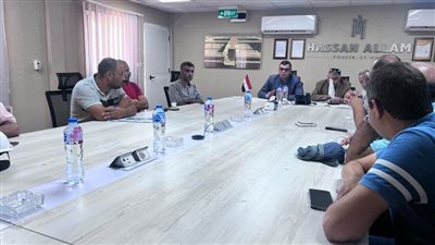 رئيس جهاز العاصمة الإدارية يتابع موقف محطة معالجة الصرف الصحي الرئيسية 