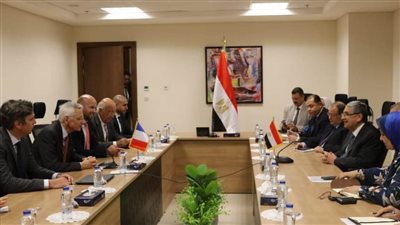  وزير الكهرباء يبحث مع سفير فرنسا بالقاهرة والرئيس التنفيذي لشركة إى دى إف لمنطقة الشرق الأوسط سبل دعم التعاون