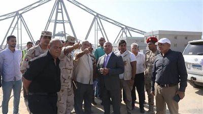 وزير النقل يتفقد تطوير خط سكة حديد الفردان - بئر العبد بطول 100 كم