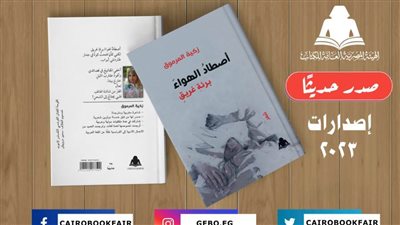«أصطاد الهواء برئة غريق».. أحدث إصدارات هيئة الكتاب لـ زكية المرموق
