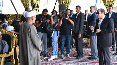 نقيب الفلاحين: الرئيس السيسي أثلج صدور الفلاحين من لؤلؤة الصعيد