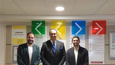 رئيس هيئة الرعاية الصحية يزور عددا من المستشفيات والمراكز الطبية المتخصصة بباريس