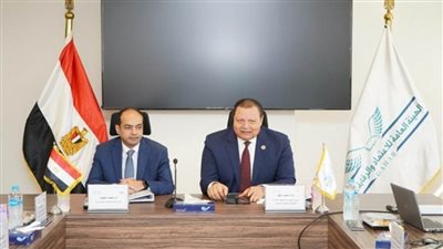 رئيس الهيئة العامة للاعتماد والرقابة الصحية يبحث التعاون المشترك مع رئيس المجلس الصحي المصري (صور)