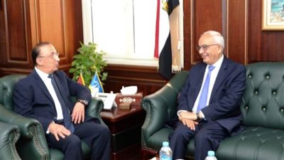 رضا حجازي واللواء محمد الشريف يفتتحان مدرسة الجمهورية الجديدة ومعرض