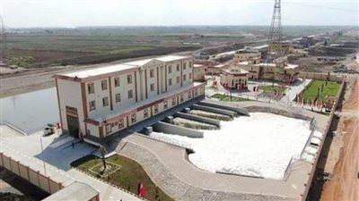 وزير الري: محطة معالجة مياه مصرف بحر البقر الأكبر على مستوى العالم (صور)