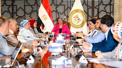 وزيرة البيئة تعقد اجتماعًا مع قيادات الوزارة لتقييم الوضع الراهن والتحديات التي تواجه العمل بمحافظات المنظومة