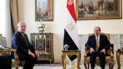 وزير خارجية إيطاليا يوجه طلبا عاجلا إلى الرئيس السيسي بعد قصف غزة