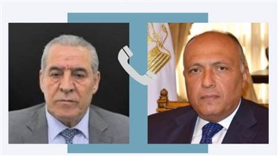 وزير الخارجية يتلقى اتصالاً هاتفياً من أمين سر اللجنة التنفيذية لمنظمة التحرير الفلسطينية