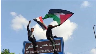 لبيك يا أقصى.. حشود بالآلاف في ميدان الحصري تنديدا بالعدوان الصهيوني على غزة