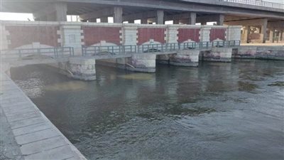 وزير الري يستعرض أعمال صيانة 