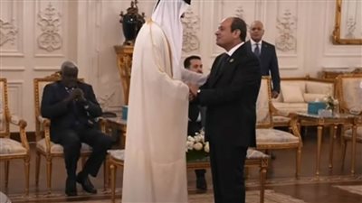 الرئيس السيسي يستقبل العاهل الأردني وأمير قطر في مقر انعقاد قمة القاهرة للسلام