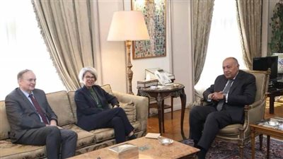 وزير الخارجية يلتقي مبعوثة الاتحاد الأوروبي للقرن الإفريقي