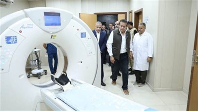 وزير الصحة يتفقد مستشفى الهلال للتأمين الصحي