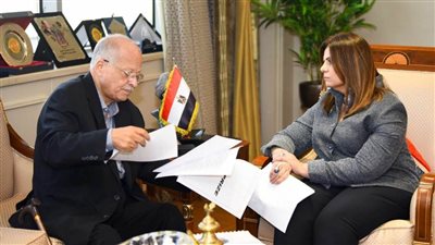 وزيرة الهجرة: العلم طريقنا لنحقق أعظم الإنجازات في الجمهورية الجديدة