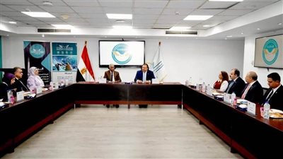 رئيس هيئة الاعتماد والرقابة الصحية يستقبل رئيس جامعة بورسعيد 