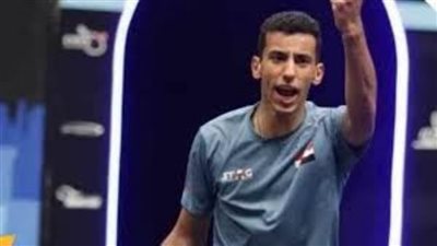 وزير الرياضة يشيد بأداء مروان جمال بعد تتويجه ببطولة مصر الدولية لتنس الطاولة