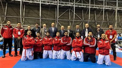 سفير مصر بالمجر يهنئ منتخب مصر للكاراتية المشارك بالدورة 26 من بطولة العالم للكاراتيه المقامة في بودابست عقب تأهله إلى نهائي البطولة