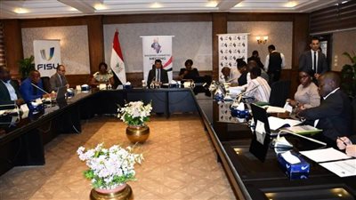 وزير الشباب والرياضة يترأس اجتماعات اللجنة التنفيذية للاتحاد الإفريقي للرياضة الجامعية