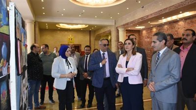 وزيرة الثقافة تلتقي محافظ الغربية لبحث تكثيف الفعاليات الفكرية والفنية بالمحافظة ويتفقدان عددًا من المواقع الثقافية