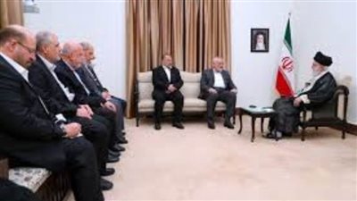 المرشد الأعلى الإيراني يبحث الوضع في غزة مع زعيم حماس