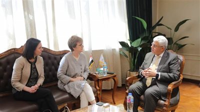 وزير التعليم العالي يستقبل رئيس جامعة أدنبرة نابيير الإسكتلندية لبحث سُبل التعاون المُشترك