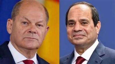 الرئيس السيسي والمستشار الألماني يبحثان هاتفيا مستجدات الأوضاع في قطاع غزة