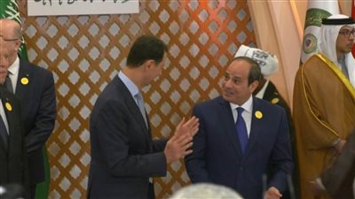 لقاء السيسي وبشار الأسد.. مصر وسوريا يرفضان تصفية القضية وتهجير الفلسطينيين
