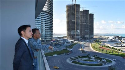 وفد حكومي ياباني يزور العلمين الجديدة لدراسة الفرص الاستثمارية المتاحة (صور)