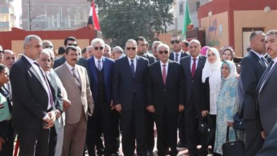 وزير التعليم ومحافظ الشرقية يفتتحان مدرسة جيهان عبد الحكيم للتعليم الأساسي بقرية شرويدة في الزقازيق