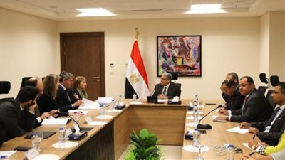 وزير الكهرباء يستقبل نائبة رئيس بنك الاستثمار الأوروبي لمنطقة الشرق الأوسط لبحث سبل دعم التعاون (صو)