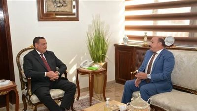 وزير التنمية المحلية يبحث مع محافظ أسوان معدلات تنفيذ مشروعات الخطة الاستثمارية و«حياة كريمة»