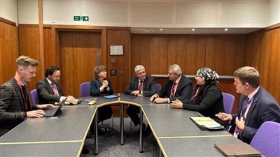 وزير التعليم العالي يلتقي ممثل الحكومة الإسكتلندية لشئون التعليم والشراكات الدولية