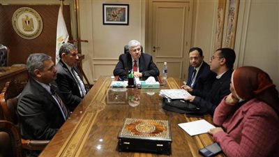 وزير التعليم العالي يلتقي الدكتور قليني المصنف ضمن قائمة أعلى 2% من العلماء الأكثر تأثيرًا في العالم