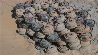 «مسام»: نزع 3797 لغما وقذيفة غير منفجرة وعبوة ناسفة في نوفمبر (إنفوجراف)