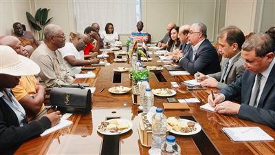 رئيس اقتصادية قناة السويس يستقبل وفد هيئة موانئ ومرافئ غانا 