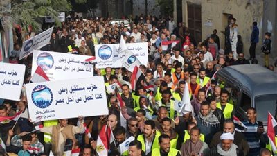 إقبال كبير في لجنة قطاع الري وافدين من عمال المنطقة الصناعية بـ 6 أكتوبر