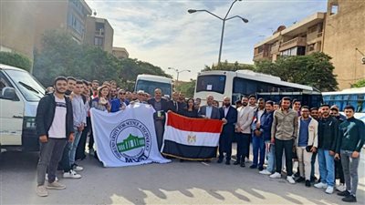 بالصور.. جامعة مصر للعلوم والتكنولوجيا تشارك فى ماراثون الانتخابات الرئاسية