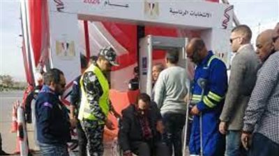 اقبال للمواطنين بلجان حى الأربعين بالسويس للإدلاء بأصواتهم