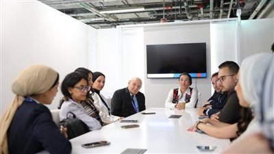 وزيرة البيئة تلتقي وفد المفاوضين المصريين الشباب الأول المشارك في Cop28