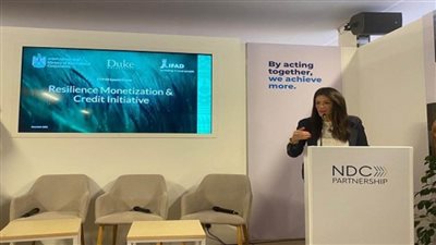 وزيرة التعاون الدولي تؤكد ضرورة الاستجابة السريعة لجهود مواجهة التغيرات المناخية 