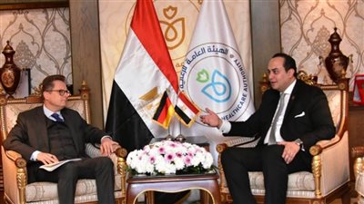 رئيس هيئة الرعاية الصحية يبحث مع سفير ألمانيا سبل التعاون لتبادل الخبرات والبعثات (صور)
